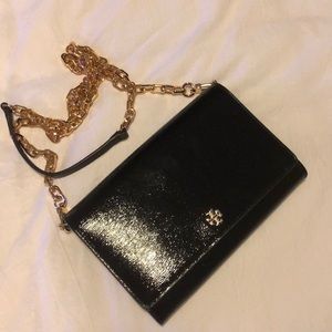 Black Patent Leather Tory Burch Purse